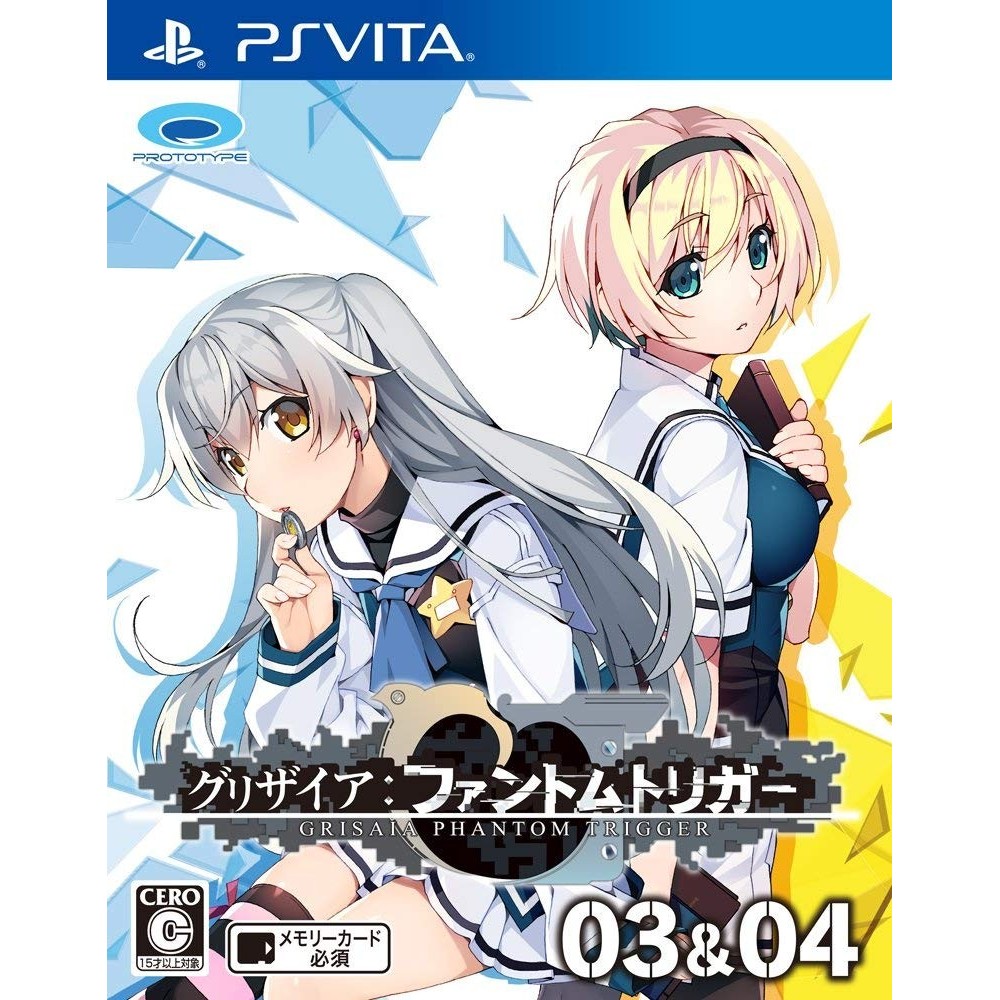 GRISAIA PHANTOM TRIGGER 03&04 PSVita (nur cartridge) GRISAIA PHANTOM TRIGGER 03&04 PSVita (nur cartridge)