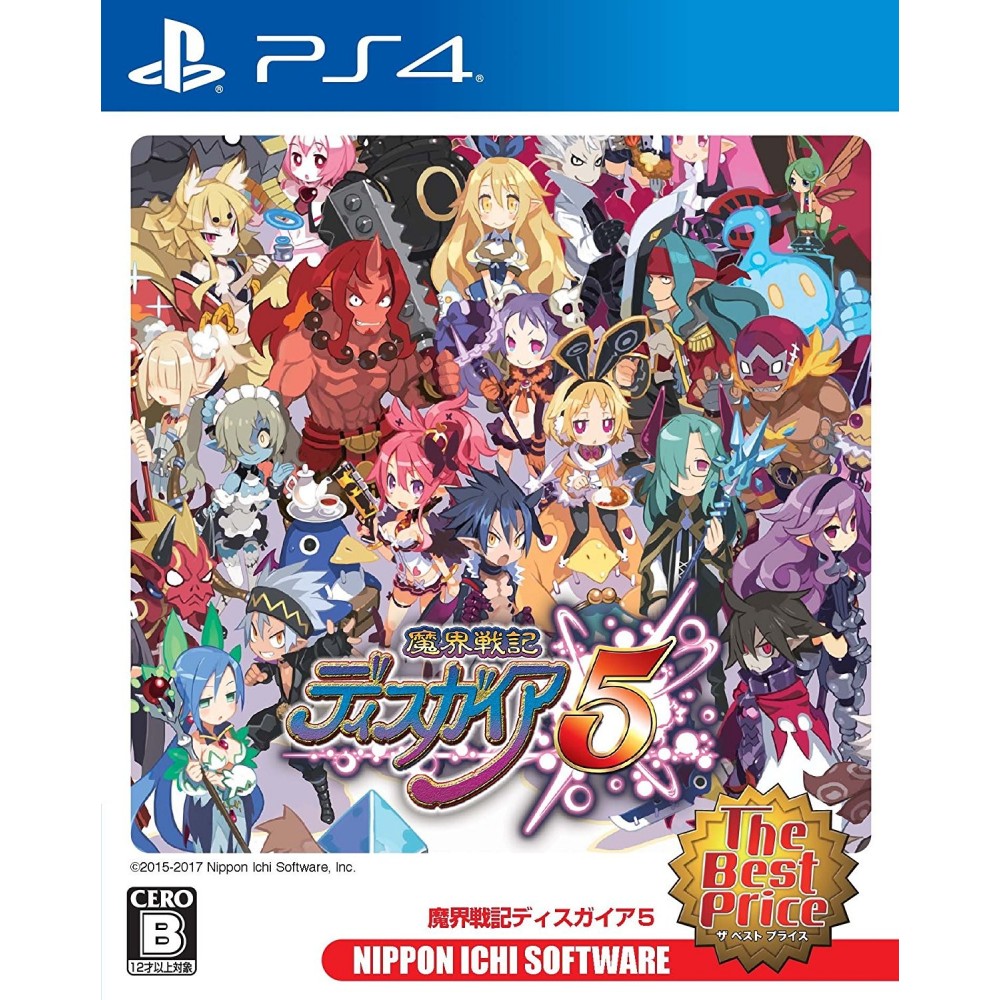 MAKAI SENKI DISGAEA 5 (THE BEST PRICE) (pre-owned) PS4