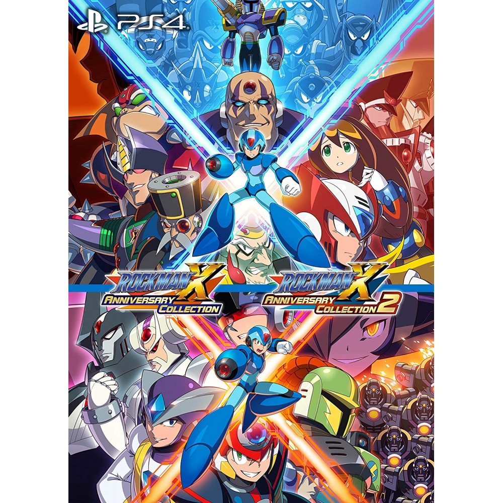 ROCKMAN X ANNIVERSARY COLLECTION + ROCKMAN X ANNIVERSARY COLLECTION 2 PS4 ROCKMAN X ANNIVERSARY COLLECTION + ROCKMAN X ANNIVERSARY COLLECTION 2 PS4