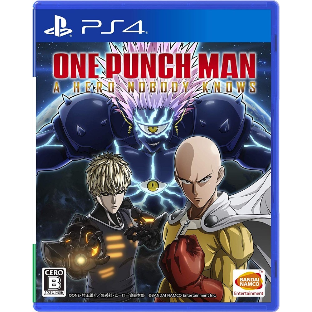 ONE PUNCH MAN: A HERO NOBODY KNOWS PS4 ONE PUNCH MAN: A HERO NOBODY KNOWS PS4