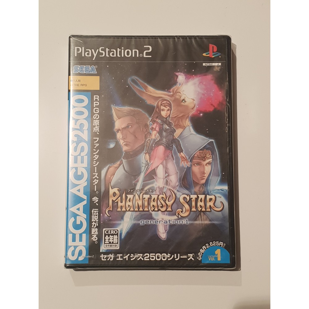 SEGA AGES 2500 Vol. 1  Phantasy Star Generation PS2