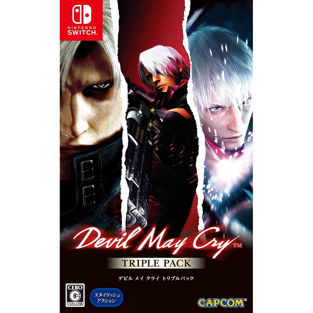 DEVIL MAY CRY TRIPLE PACK [MULTI-LANGUAGE] (pre-owned) Switch