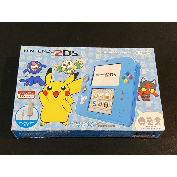 NINTENDO 2DS POKEMON SUN MOON (LIGHT BLUE)	