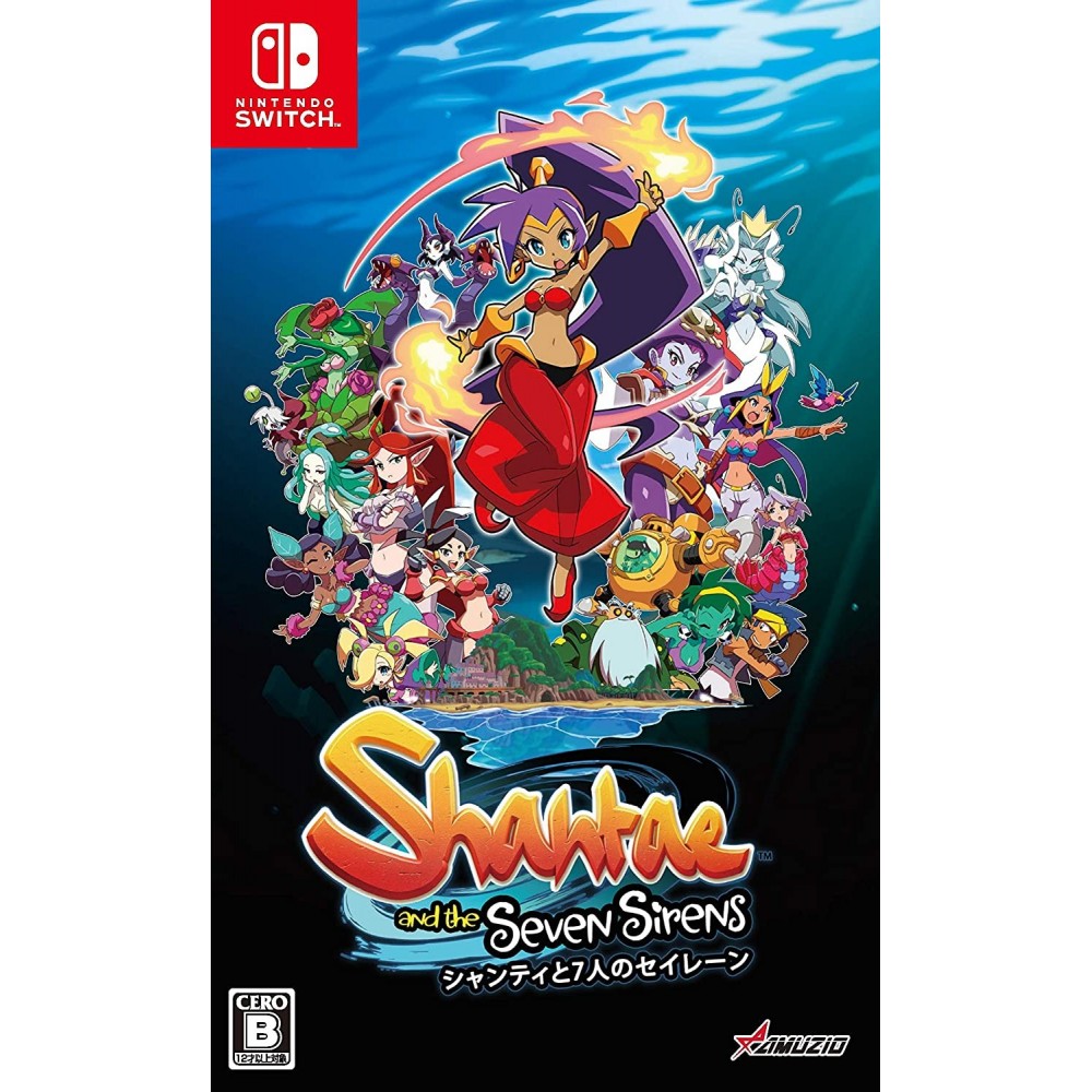 SHANTAE AND THE SEVEN SIRENS (pre-owned) Switch