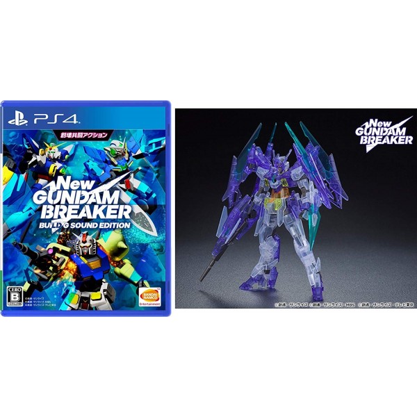 NEW GUNDAM BREAKER (PREMIUM EDITION GUNPLA FIGURE) [LIMITED EDITION] (pre-owned) PS4