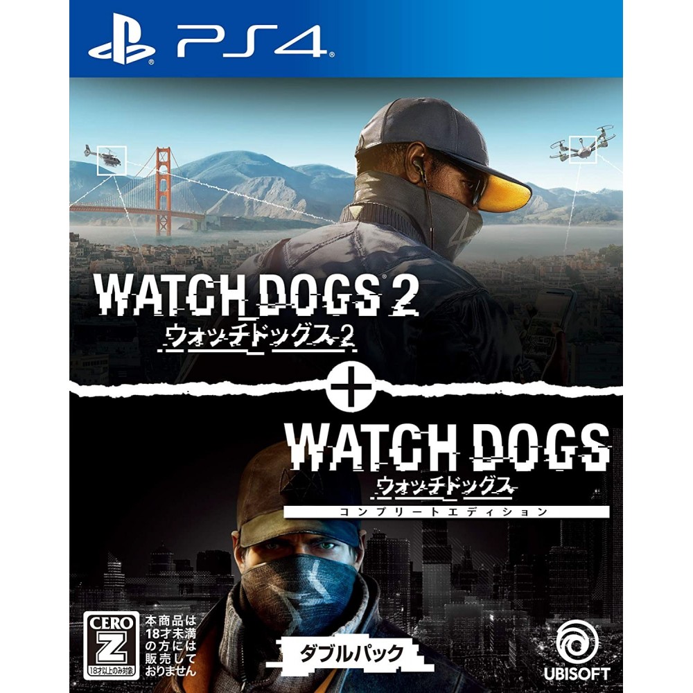 WATCH DOGS 1 + 2 DOUBLE PACK (gebraucht) PS4