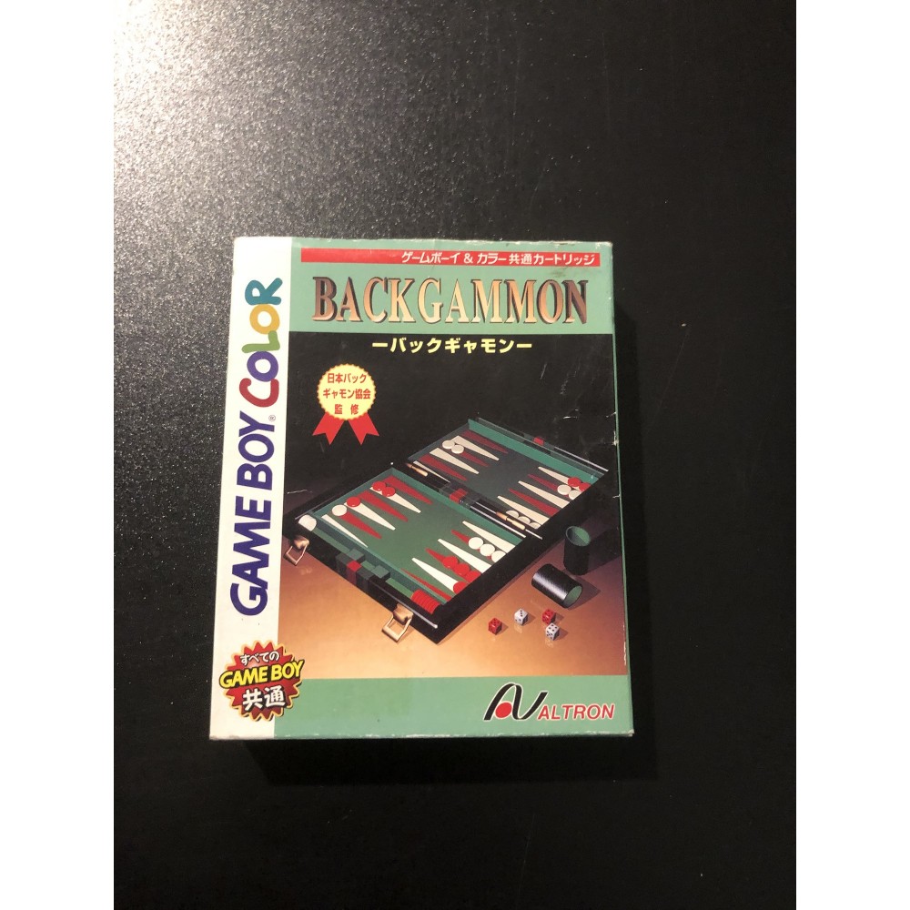 Backgammon Game Boy Color GBC Backgammon Game Boy Color GBC