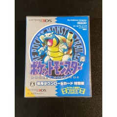 POCKET MONSTER BLUE [DOWNLOAD CARD LIMITED EDITION] 3DS