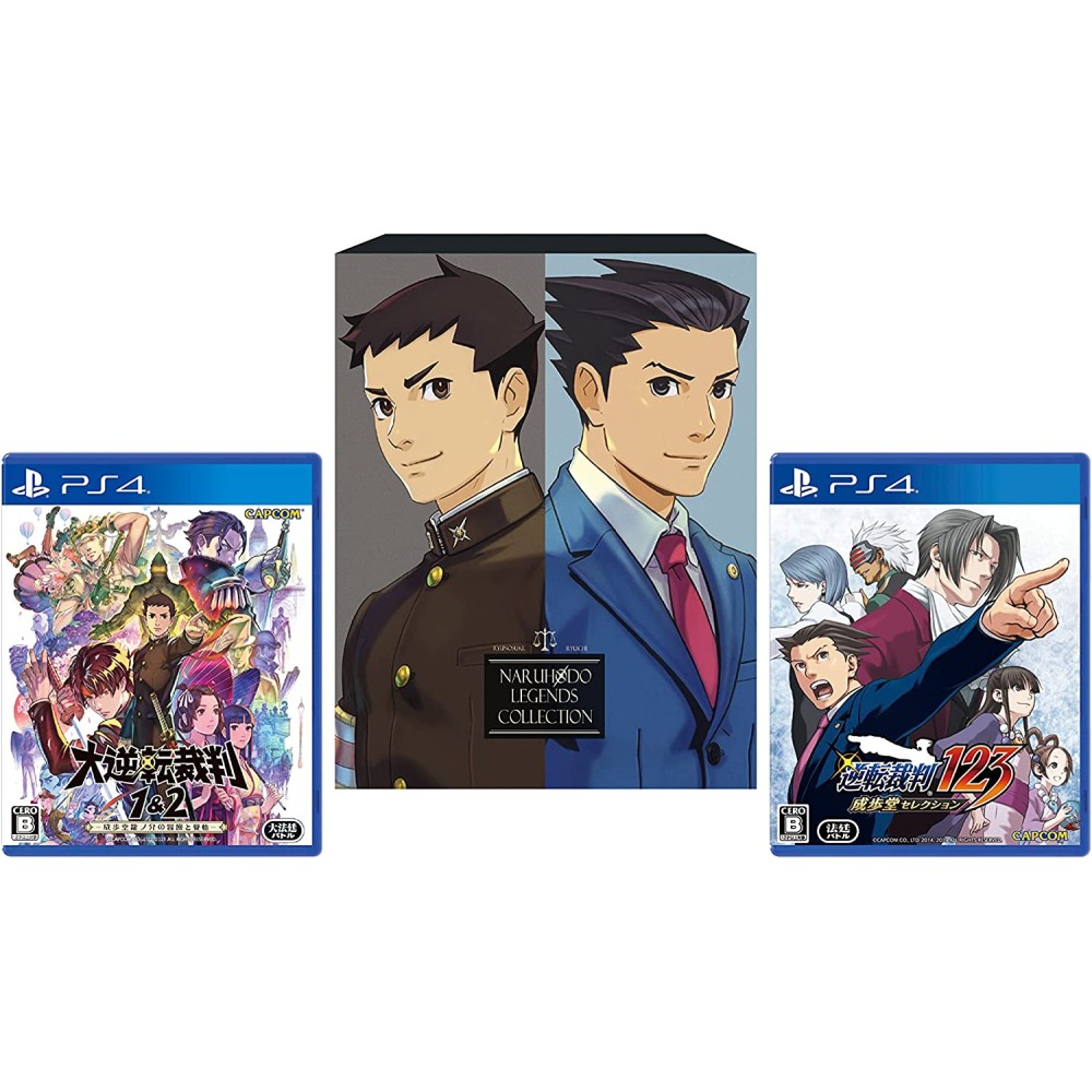 The Great Ace Attorney Chronicles [Turnabout Collection] (Limited Edition) (English) (pre-owned) PS4