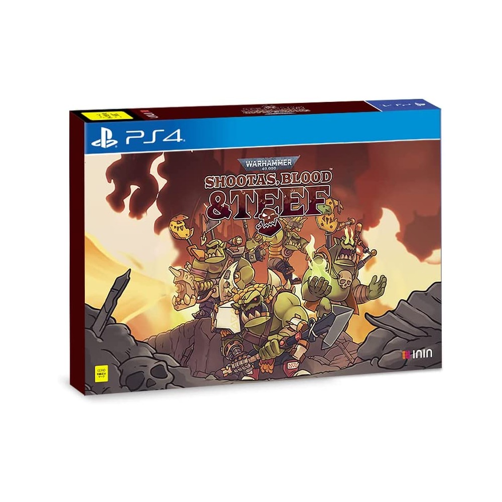 Warhammer 40,000: Shootas, Blood & Teef [Special Pack Limited Edition] (pre-owned) PS4