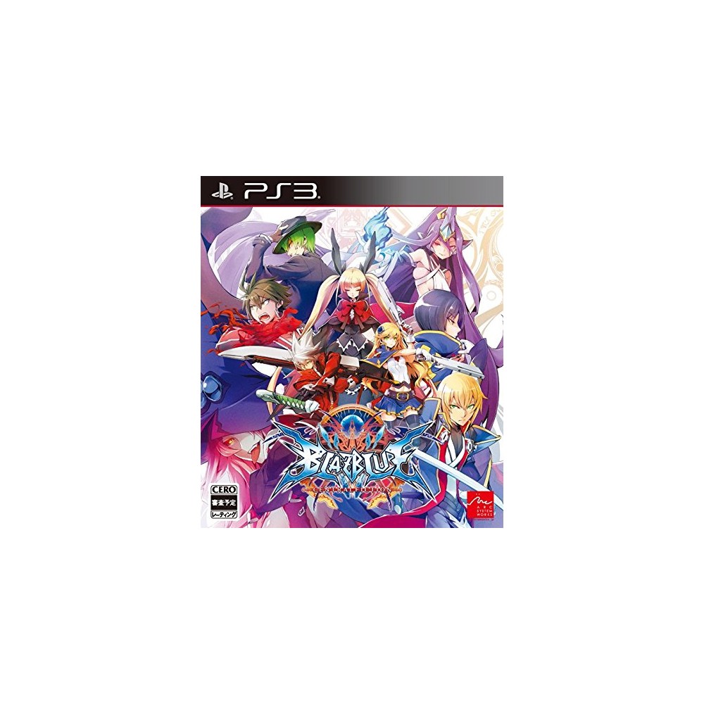 BLAZBLUE CENTRALFICTION (pre-owned) PS3 BLAZBLUE CENTRALFICTION (pre-owned) PS3