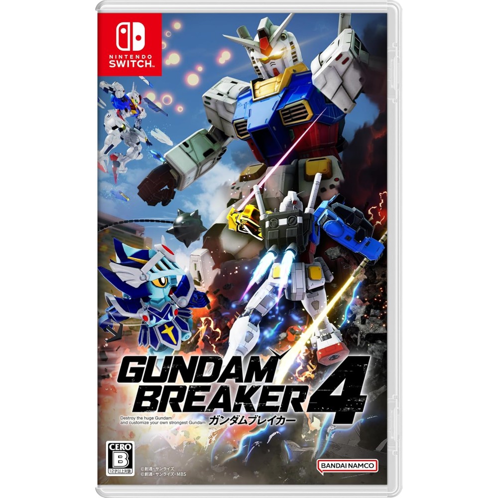 Gundam Breaker 4 (Multi-Language) Switch (pre-owned) Gundam Breaker 4 (Multi-Language) Switch (pre-owned)