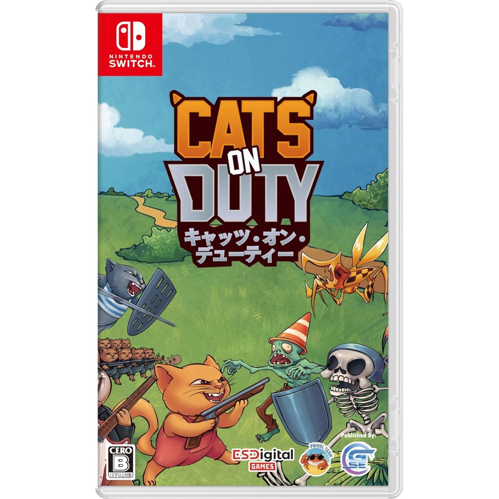 Cats on Duty (Multi-Language) Switch (pre-owned)