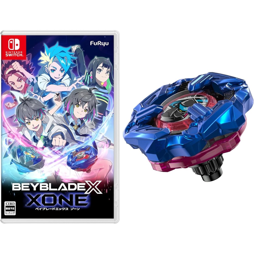 Beyblade X: XONE Switch & Shinobi Knife 4-60LF Metal Coat: Blue (gebraucht) Switch Beyblade X: XONE Switch & Shinobi Knife 4-60LF Metal Coat: Blue (gebraucht) Switch
