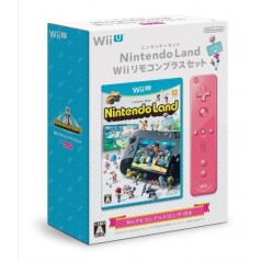 Nintendo Land Wii Remote Control Plus Set (Pink) (pre-owned)