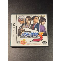 Gyakuten Saiban 3 (Best Price) / Phoenix Wright: Ace Attorney Trials and Tribulations	(pre-owned) DS
