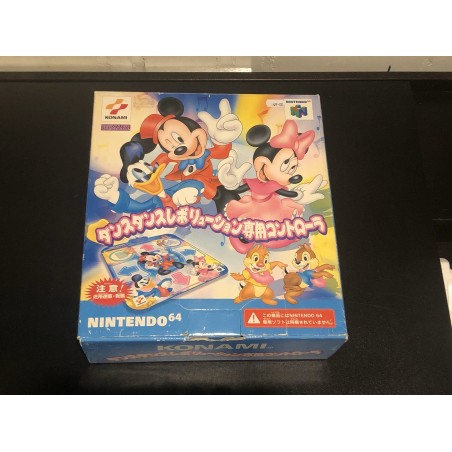 DDR Disney Dance Dance Revolution Controller New with Box Nintendo 64