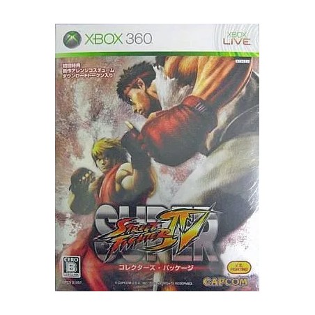 Super Street Fighter IV [Collectors Package] XBOX 360 (pre-owned)