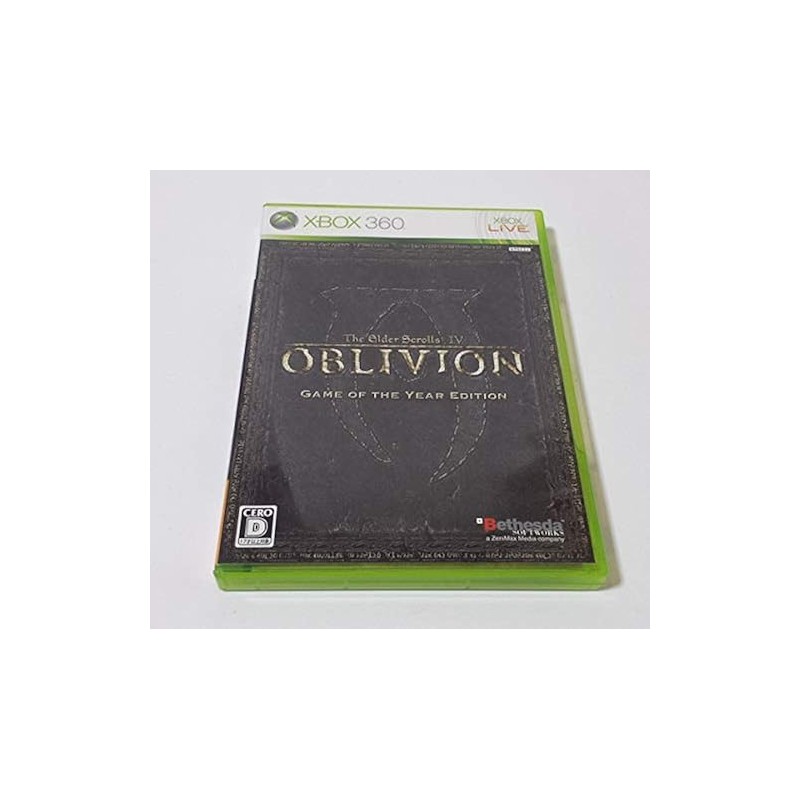 The Elder Scrolls IV: Oblivion (Game of the Year Edition) XBOX 360 (pre-owned)
