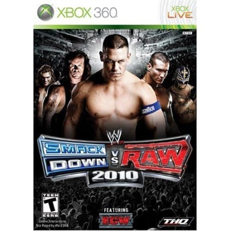 WWE Smackdown vs Raw 2010	WWE 2010 XBOX 360 (gebraucht)