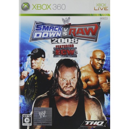WWE Smackdown Vs. RAW 2008 XBOX 360 (pre-owned)