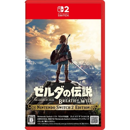The Legend of Zelda: Breath of the Wild for Nintendo Switch 2 Edition (Multi-Language)