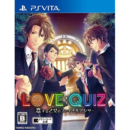 LOVE:QUIZ KOI SURU OTOME NO FINAL ANSWER PSVita (nur cartridge)