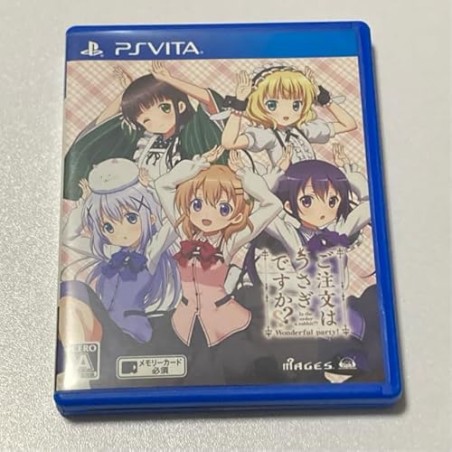 GOCHUUMON WA USAGI DESU KA?? WONDERFUL PARTY! (pre-owned) PSVita