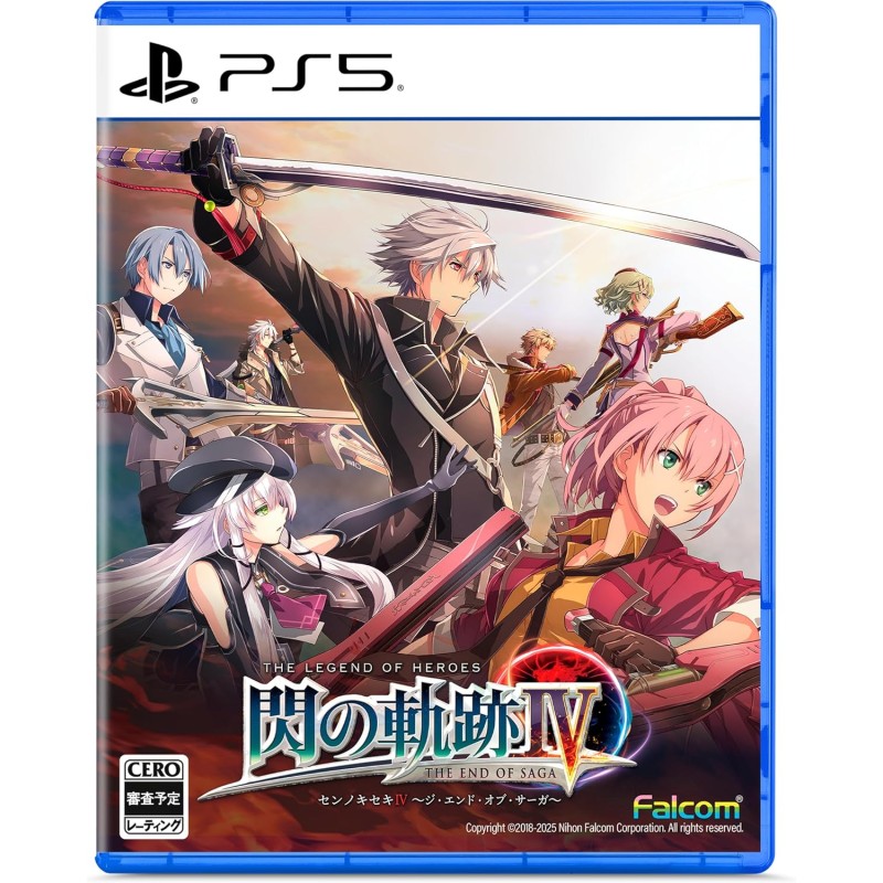 The Legend of Heroes: Trails of Cold Steel IV - The End of Saga PS5 The Legend of Heroes: Trails of Cold Steel IV - The End of Saga PS5