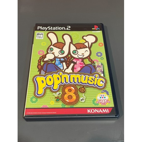 POP'N MUSIC 8 PS2 (pre-owned)