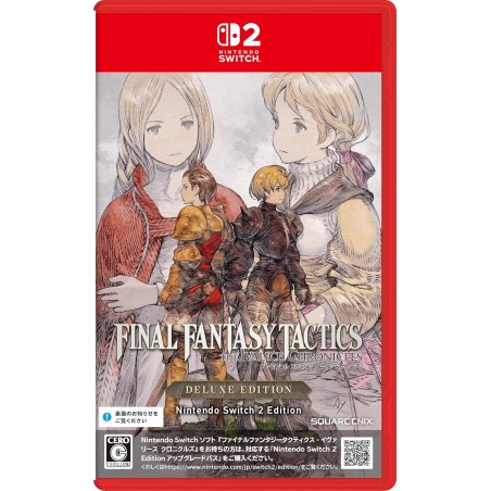 Final Fantasy Tactics: The Ivalice Chronicles [Deluxe Edition] (Multi-Language) (Code in a Box) Switch 2