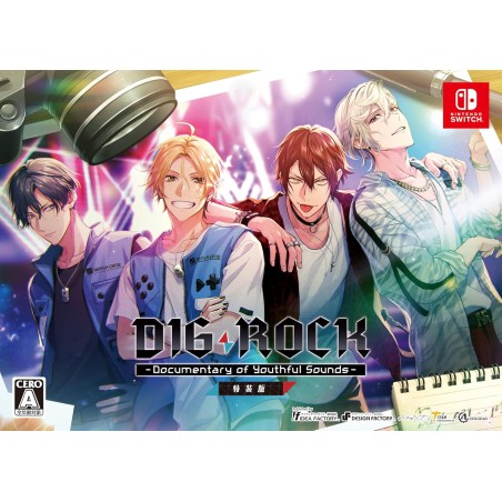 DIG-ROCK: Documentary of Youthful Sounds [Special Edition] Switch
