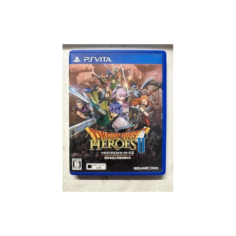 DRAGON QUEST HEROES II: FUTAGO NO OU TO YOGEN NO OWARI (pre-owned) PSVita DRAGON QUEST HEROES II: FUTAGO NO OU TO YOGEN NO OWARI (pre-owned) PSVita