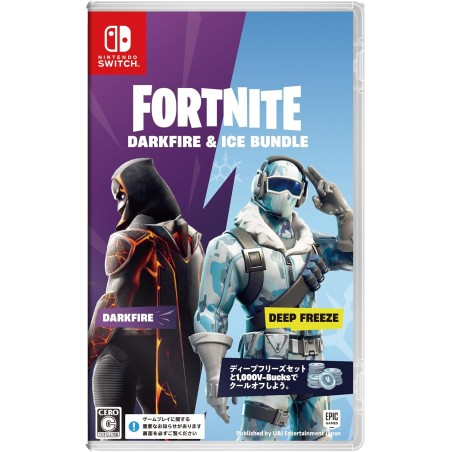 Fortnite [Darkfire & Ice Bundle] (Code in a Box) Switch