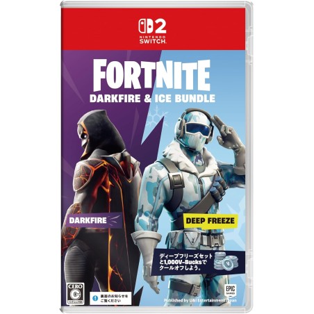 Fortnite [Darkfire & Ice Bundle] (Code in a Box) Switch 2