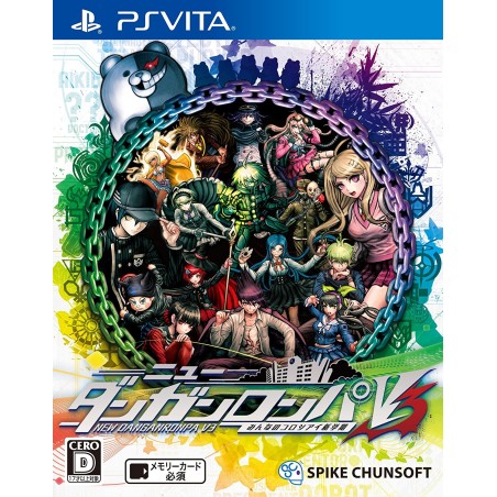 NEW DANGANRONPA V3 MINNA NO KOROSHIAI SHIN GAKKI PSVita (cartridge only)
