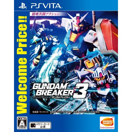 GUNDAM BREAKER 3 (WELCOME PRICE) PSVita (cartridge only)