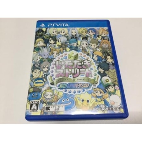 ITADAKI STREET DRAGON QUEST & FINAL FANTASY 30TH ANNIVERSARY (pre-owned) PSVita
