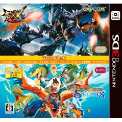 MONSTER HUNTER XX MONSTER HUNTER STORIES TWIN PACK 3DS (gebraucht)