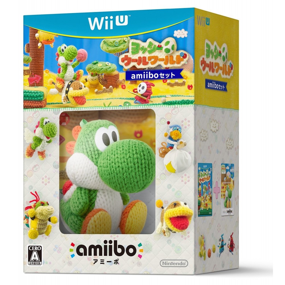 YOSHI'S WOOLLY WORLD [AMIIBO SET] (pre-owned) Wii U
