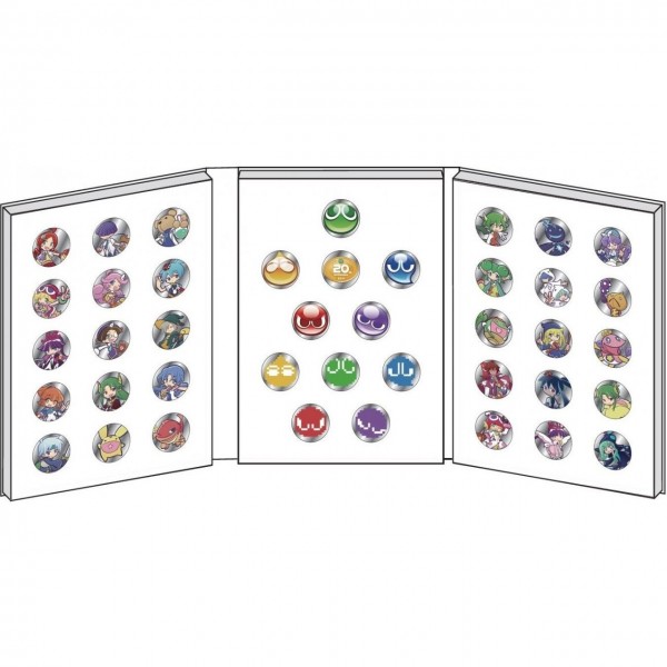 Puyo Puyo!! Anniversary Pins Collection [Limited Edition] (pre-owned)
